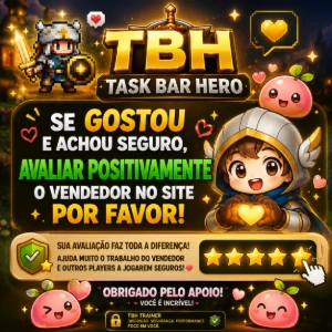 TBH: TASK BAR HERO  Trainer Indetectavel
