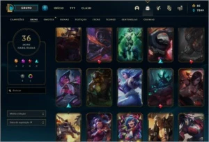 GOLD3 + LEE SIN PRESTÍGIO + 3 ULTIMATES - League of Legends LOL