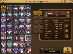 Conta Summoners War - LD Celia + Kinki + Robo-F29 + Amarna