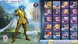 A150 (NOVO SERVER) defteros/shura - Saint Seiya Awakening SSA