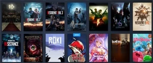 Conta Steam 74 jogos ( OTIMOS JOGOS) / COLEÇÃO RESIDENT EVIL