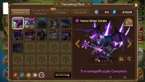 Conta Mid Game SW Grogen E Zeratu - Summoners War