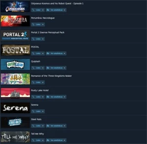 STEAM LEVEL 13, 33 JOGOS, ARK E LITTLE NIGHTMARES