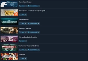 STEAM LEVEL 13, 33 JOGOS, ARK E LITTLE NIGHTMARES