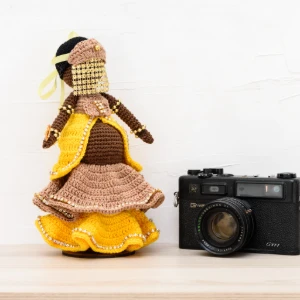 Oxum Grávida Amigurumi Crochê - Artesanato e Personalizados