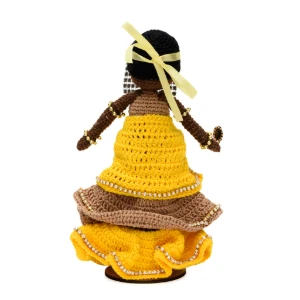 Oxum Grávida Amigurumi Crochê - Artesanato e Personalizados