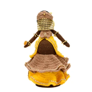 Oxum Grávida Amigurumi Crochê - Artesanato e Personalizados