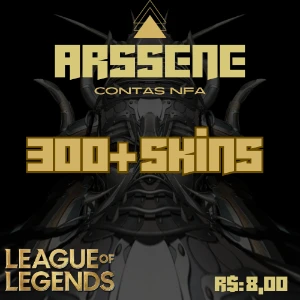 [Lol] Contas Nfa Skins 300+ Br - League of Legends