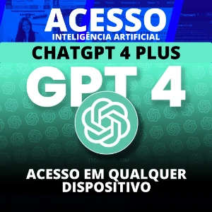 Acesso Chatgpt 4 Plus - Mensal