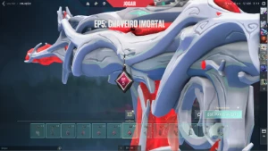 Conta de Valorant imortal desde o beta com várias skins 
