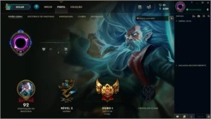 Conta League of Legends Gold com skins LOL