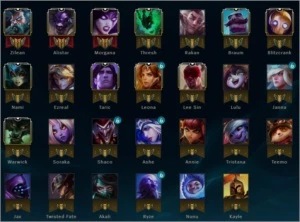 Conta League of Legends Gold com skins LOL