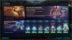 Conta do PALADINS-HI-REZ PLATAFORMA PC - Steam