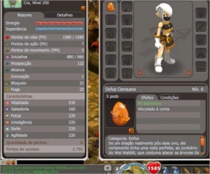 CRA 200 SPIRITIA FULL SCROLS , 120 SCROLS FEITIÇO, FERRE 200 - Dofus
