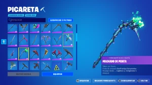 conta fortnite +200 skins com minty