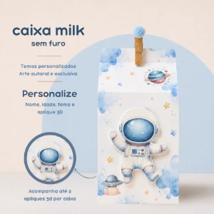 Caixa Milk Personalizada em Kits de 10, 20 ou 30 - Artesanato e Personalizados