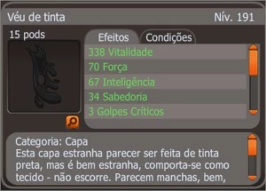 Véu de Tinta Full - Dofus