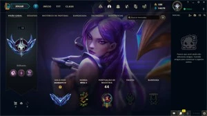 Conta League of Legends, diamante 4, nível 50 +info na desc. LOL