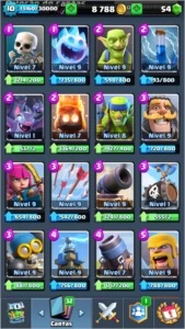 Conta Clash Royale