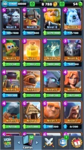 Conta Clash Royale