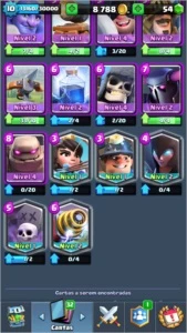 Conta Clash Royale