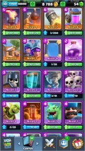 Conta Clash Royale