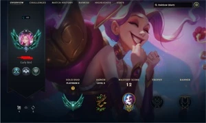 Conta platina 2 - League of Legends LOL