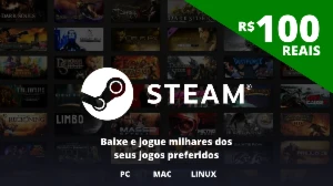 Giftcard 100 Reais Na Steam