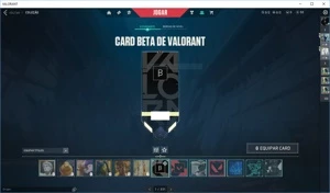 Conta BETA Valorant