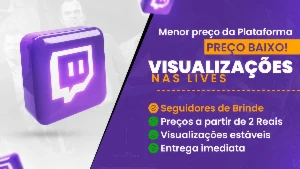 Twitch Viewers Online | 1 HORA | 24 HORAS | 7 DIAS | 1 MÊS - Outros