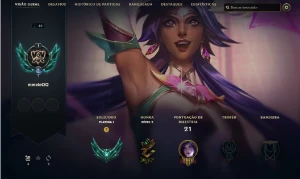 Conta Smurf League Of Legends LOL