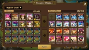 Conta END GAME / HERTREIT NAT5 LD - Summoners War