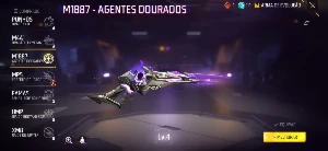 Conta com angelical vermelha - Free Fire