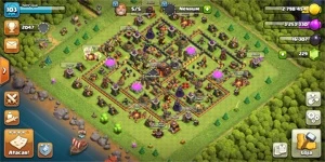 Clash of clans Th 10 Semi-full