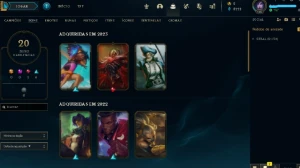 conta de lol - League of Legends