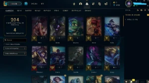 conta de lol - League of Legends