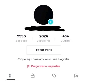 Conta TikTok - Redes Sociais