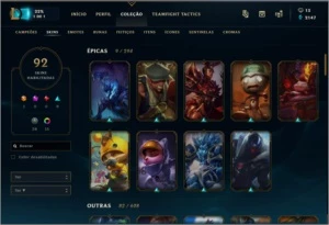 Conta League of Legends - since season 2 LOL