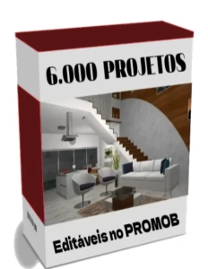 Pacote Com 6000 Projetos Promob Prontos Para Editar