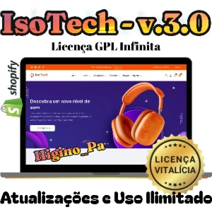 Tema Shopify Isotech - Loja De Eletrônico + atualizado