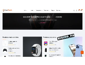 Tema Shopify Isotech - Loja De Eletrônico + atualizado - Outros