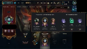 Conta Lol nível 443 660 skins season 2020 - League of Legends
