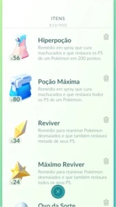 Conta de Pokémon GO