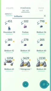 Conta de Pokémon GO