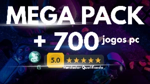 Mega Pack 700 jogos para PC / Games PC - Outros
