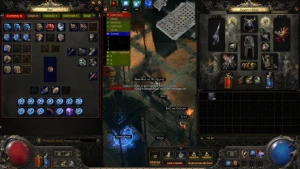 Conta Path of exile 1/2 690 points, blood mage coc comet