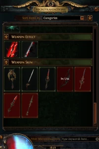 Conta Path of exile 1/2 690 points, blood mage coc comet - Path of Exile 1 e 2