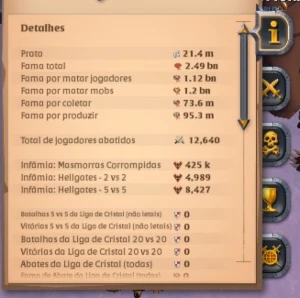 CONTA ALBION - COLETA/PVP/PVE 2.49BN FAMA - Albion Online