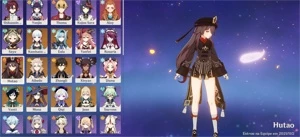 CONTA GENSHIN 5 5 ESTRELAS HUTAO AYAKA VENTI ZHONG - Genshin Impact