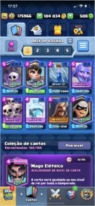 Conta Clash Royale, torre do rei nível 13
